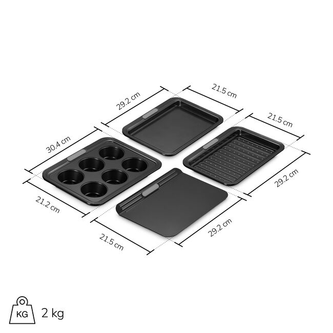 4-Piece Toaster Oven Set, view 2